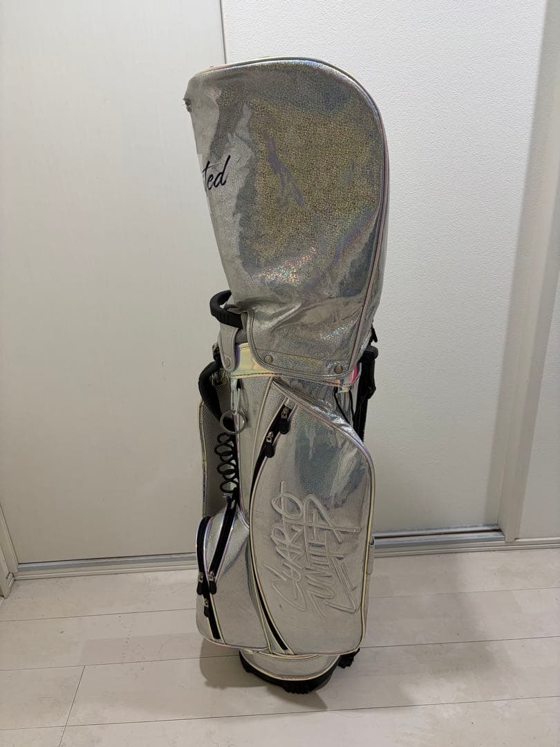 値下げ！！CHARLIE UNITED ホログラフィックキャディバッグ