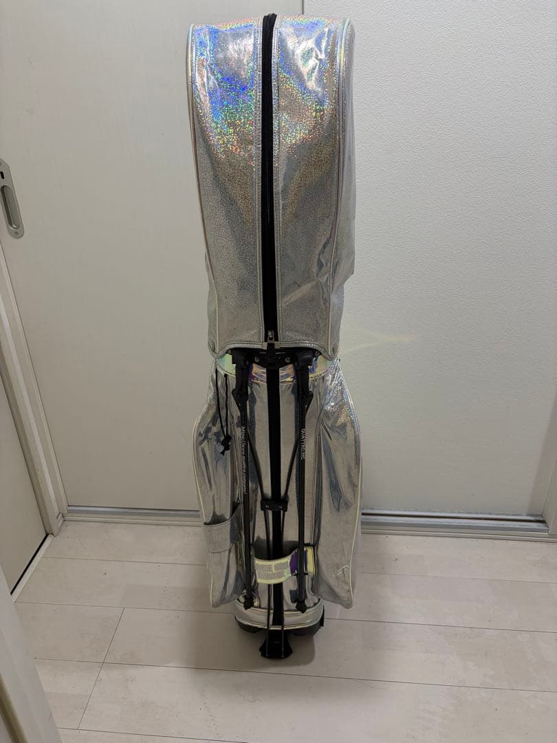 値下げ！！CHARLIE UNITED ホログラフィックキャディバッグ