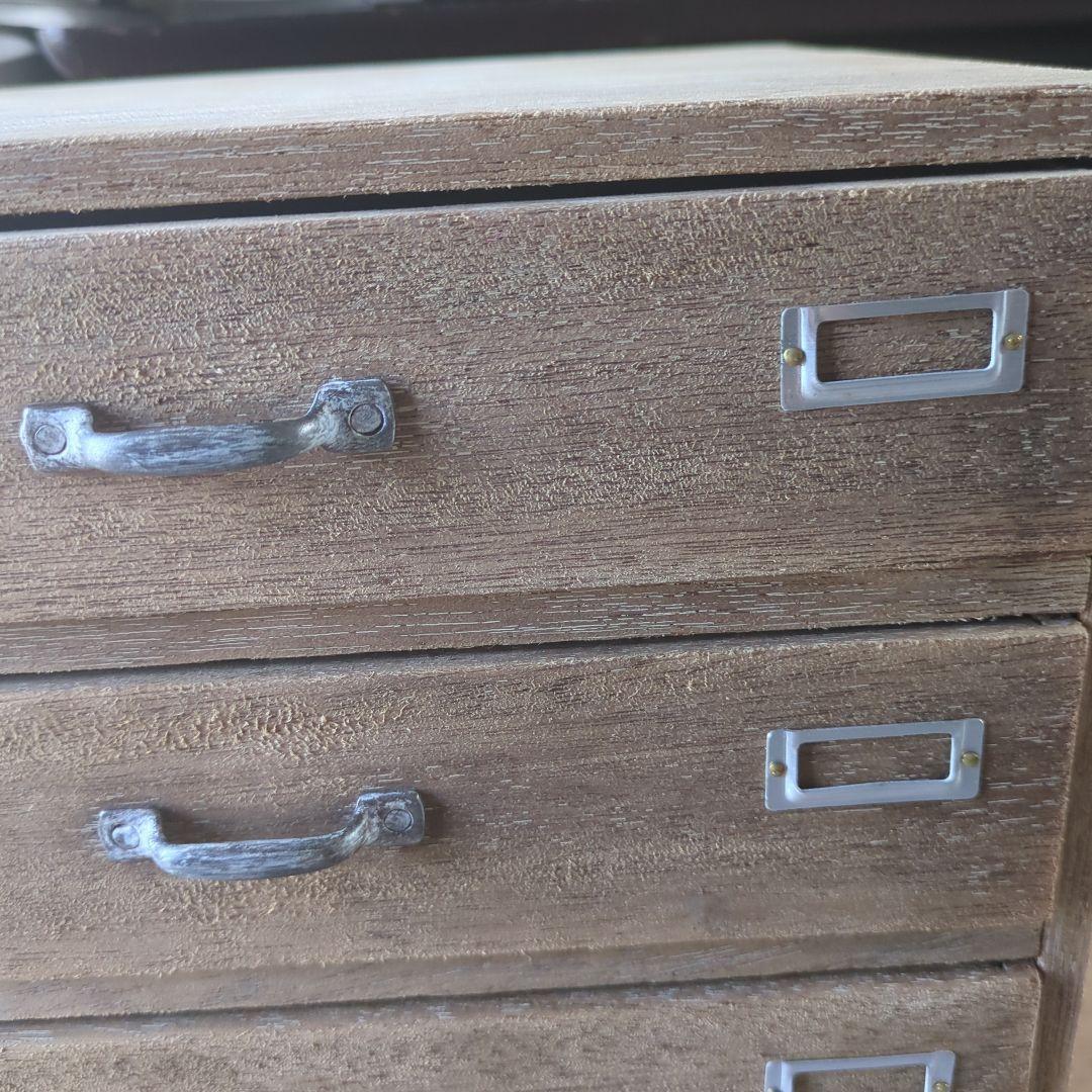 アンティーク5杯引き出し