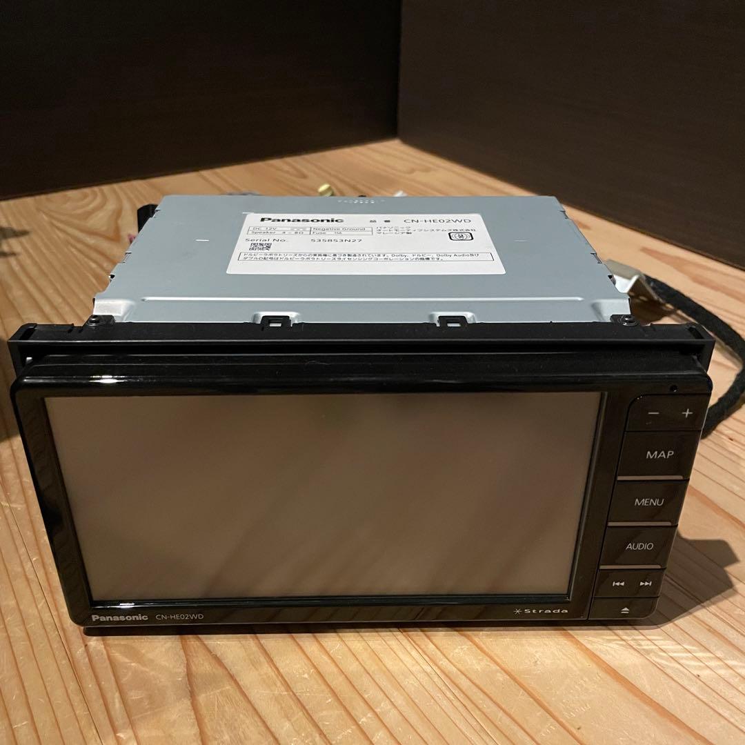 Panasonic CN-HE02WD strada メモリーナビ　2022年