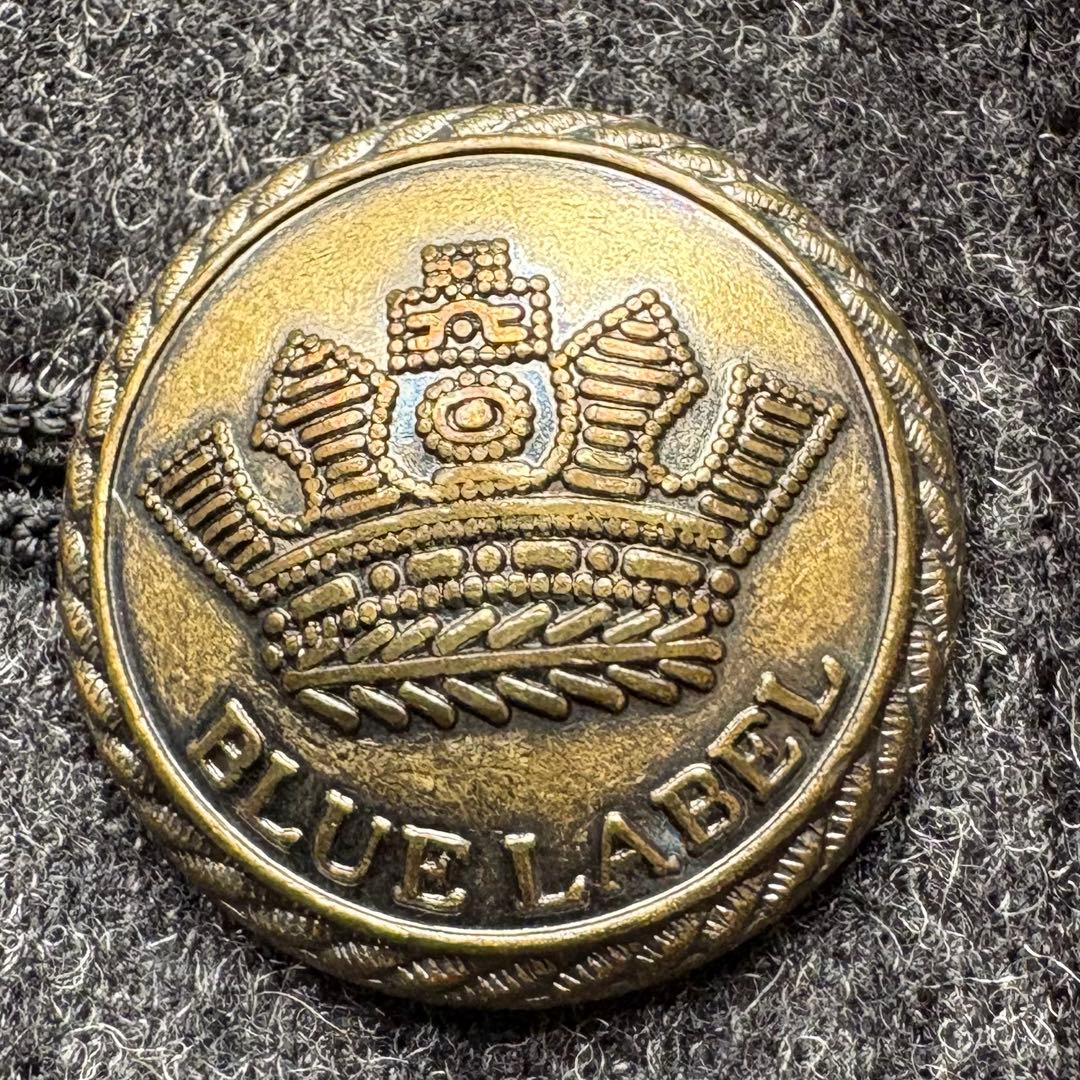 バーバリー テーラードジャケット 38 バーバリーチェック 金属ボタン ウール