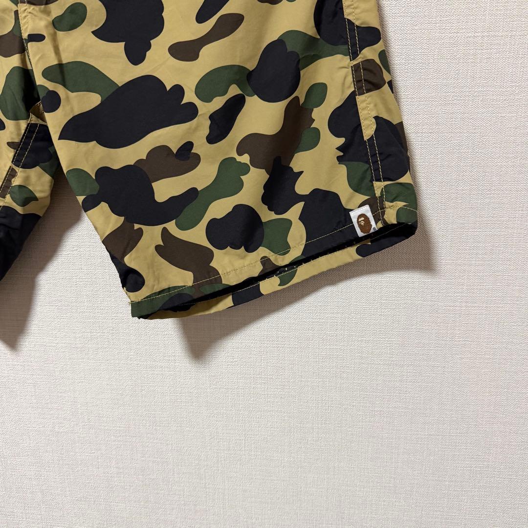 A Bathing Ape 迷彩柄カーキショートパンツ
