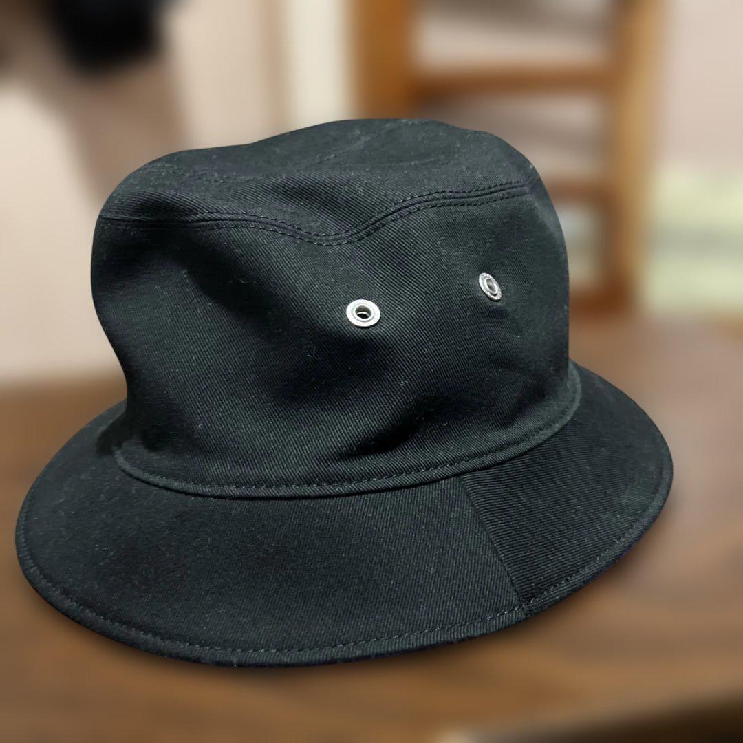 LOUIS VUITTON バケットハット 黒 紫 リバーシブル