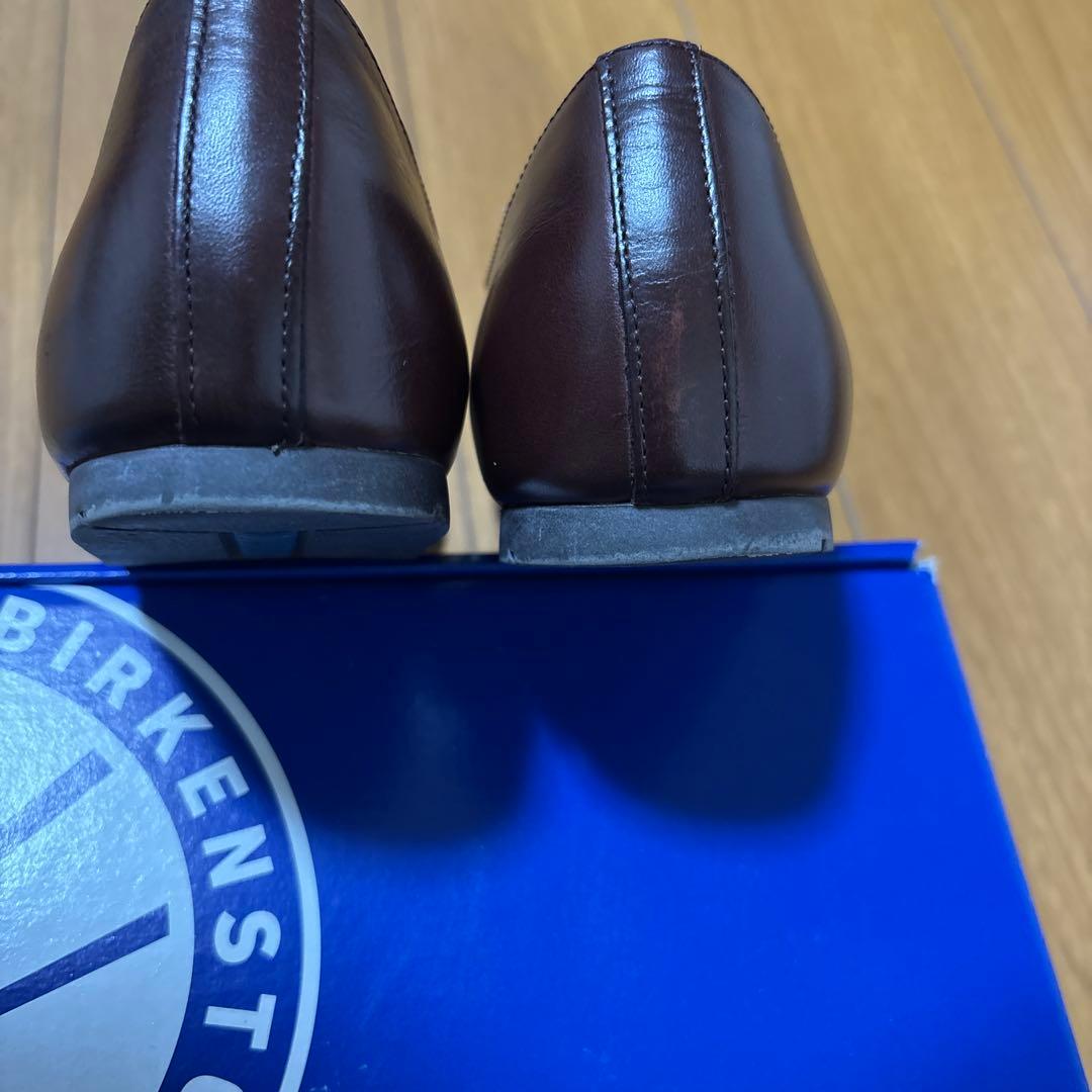 美品 ビルケンシュトック　26 ソーンダース　レザースニーカー