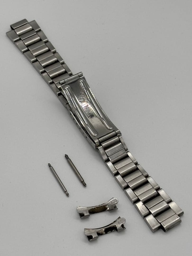 オメガ 純正ブレス ベルト 取付幅 18mm【1168】FF605 バネ棒付き