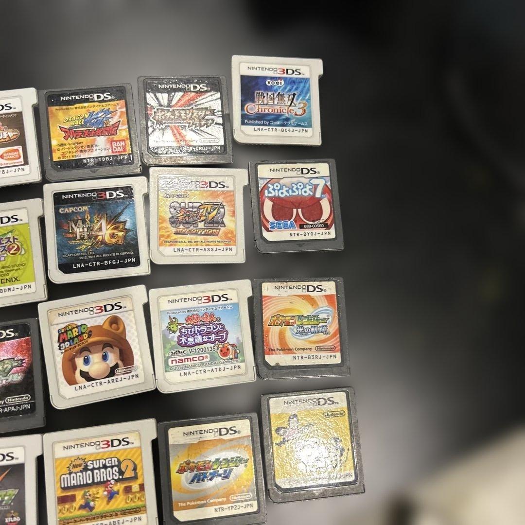 3DS ソフト　カセット　25本セット　バラ売り場対応します！！