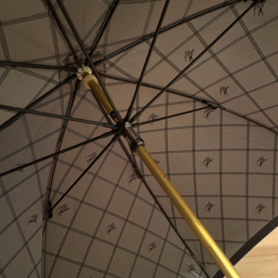 バーバリー　チェック柄 長傘