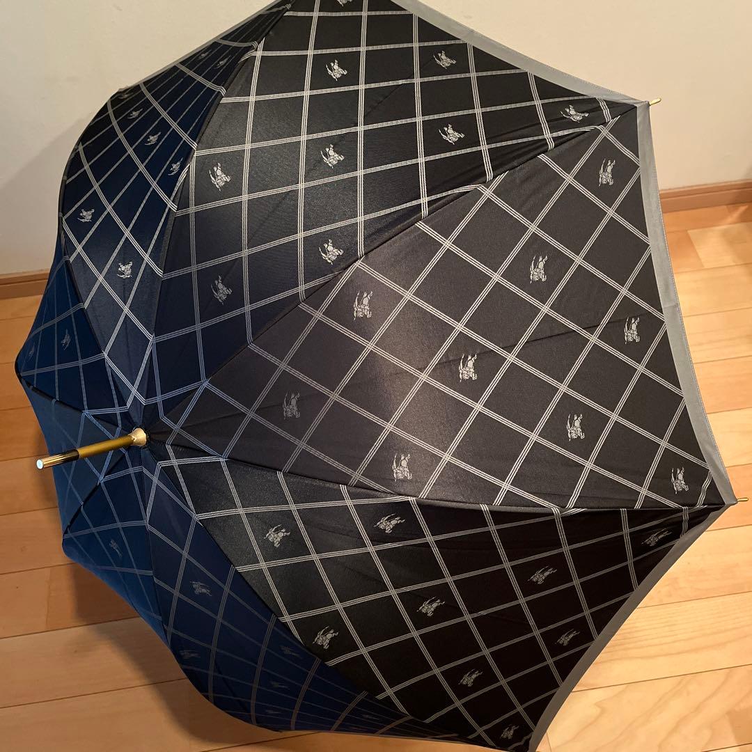 バーバリー　チェック柄 長傘