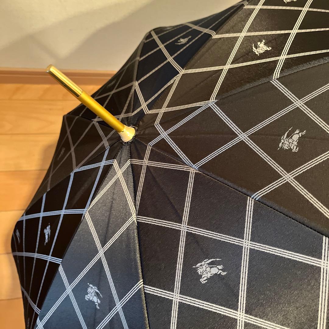 バーバリー　チェック柄 長傘