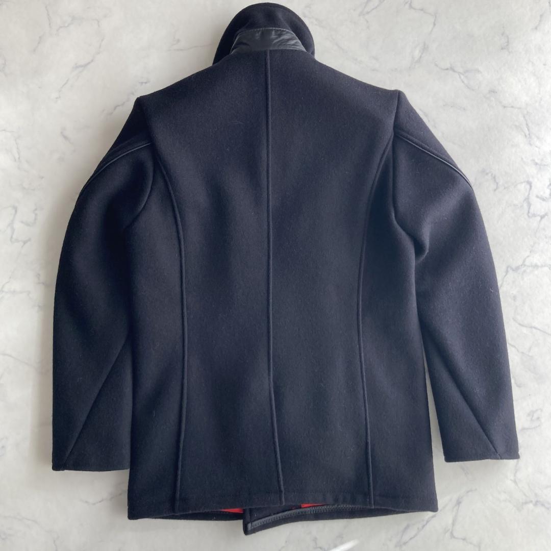 Ｌサイズ【ほぼ未使用】ショット×クライミー メタルボタン ピーコート