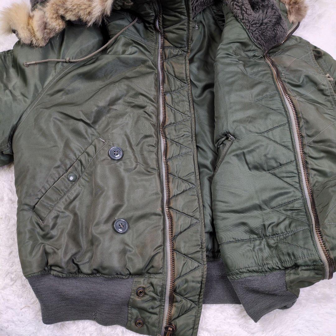 N-2B 60s フライトジャケット 実物 スカイライン社 黒タグ ミリタリー