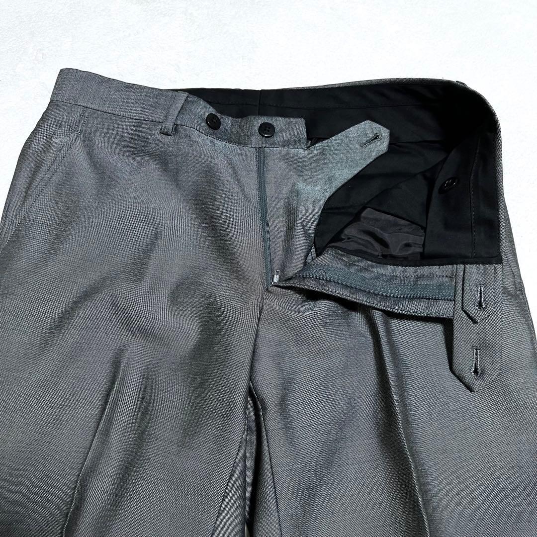 ONLY スーツ 3ピース シルバー シルク混 光沢あり サイズ36