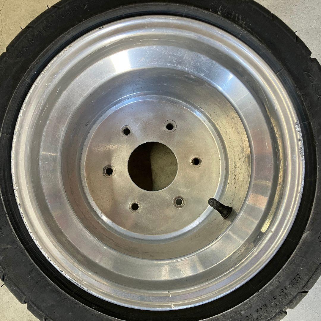 け*た様 ジャイロキャノピー2スト 235/30-10 アルミホイールセット