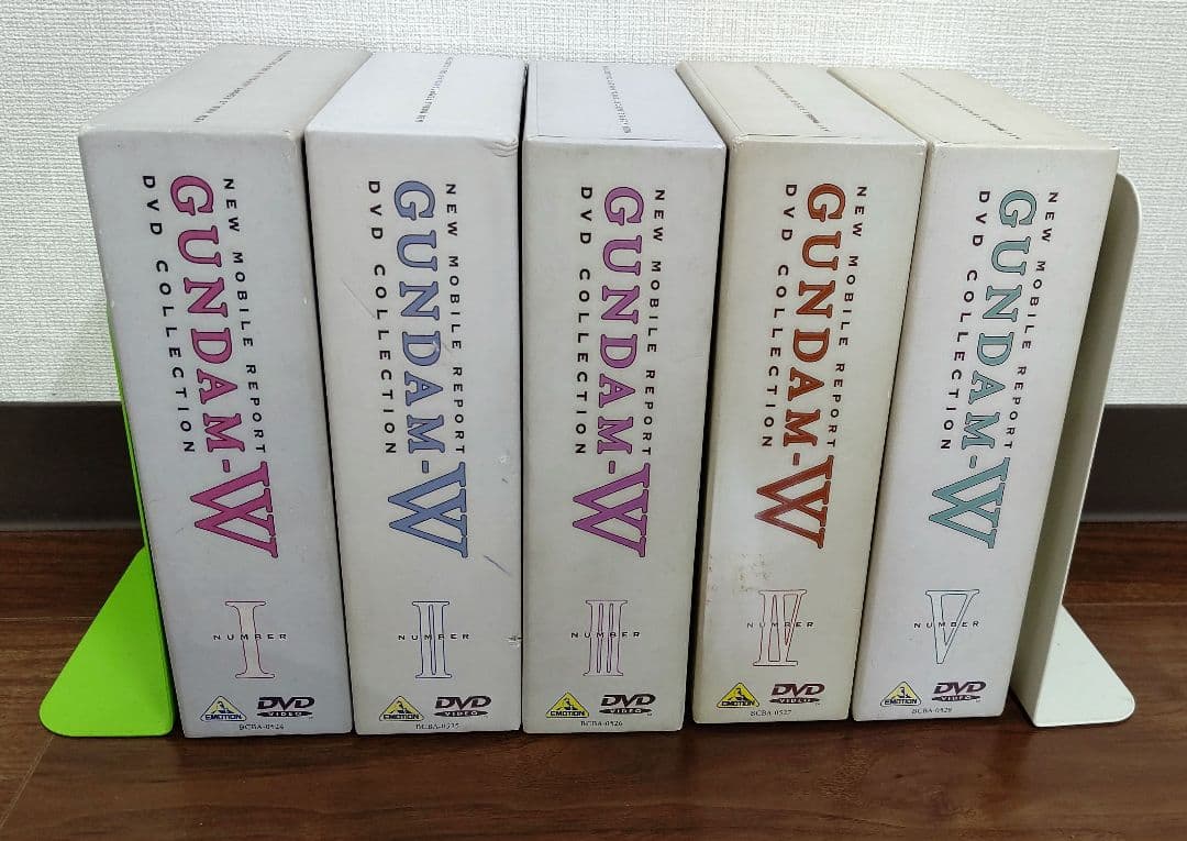 新機動戦記ガンダムW DVDコレクションBOX 全5巻セット