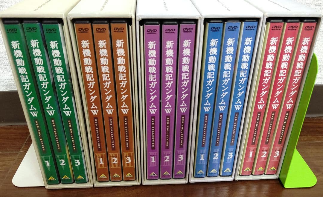 新機動戦記ガンダムW DVDコレクションBOX 全5巻セット