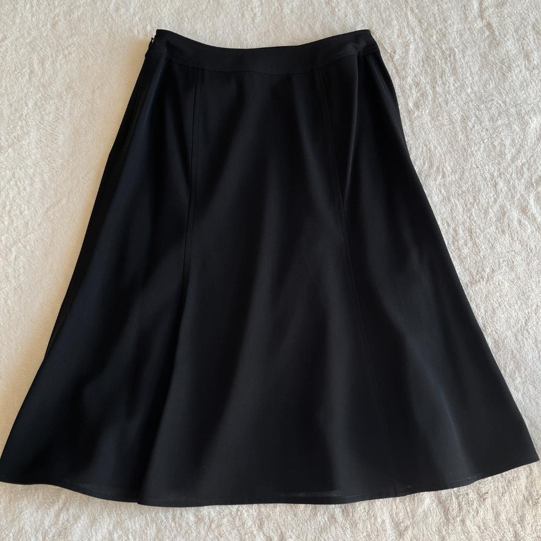 【ANAYI】華やかセットアップ　ノーカラージャケット３６＆フレアスカート７