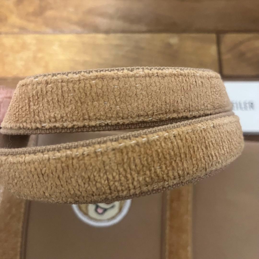 フェイラー　オールドテディ　ワッペントートバッグ(小) ベージュ