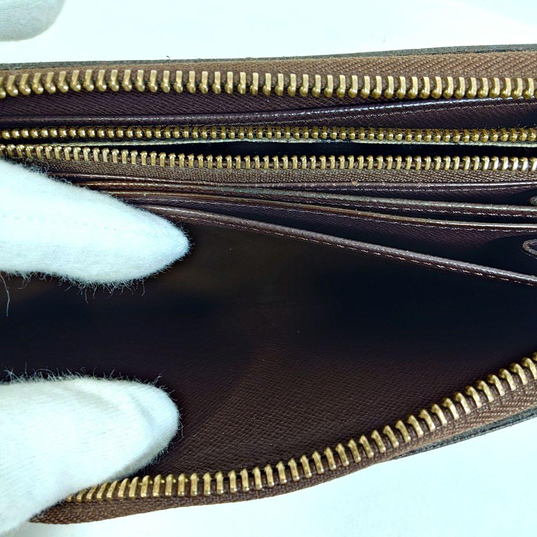 良品 ルイヴィトン ダミエジッピーウォレット　 型番N60015/MI2162