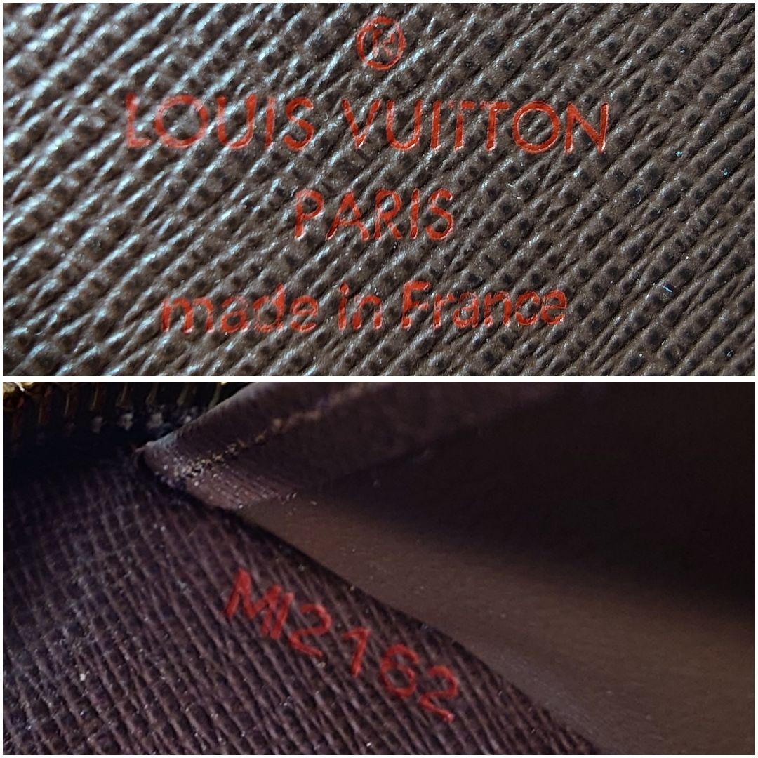 良品 ルイヴィトン ダミエジッピーウォレット　 型番N60015/MI2162