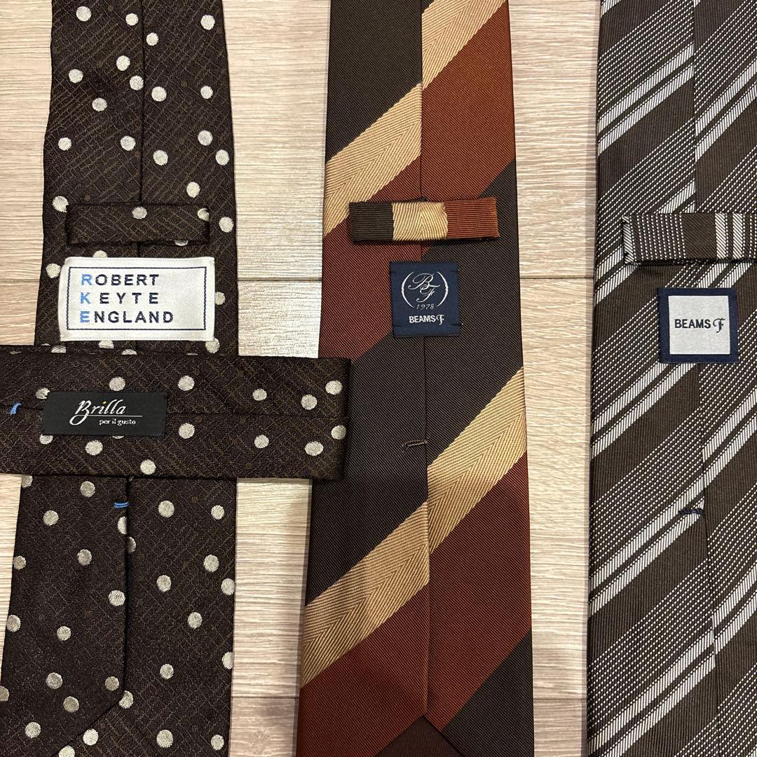 BEAMS購入 ネクタイ3本セット