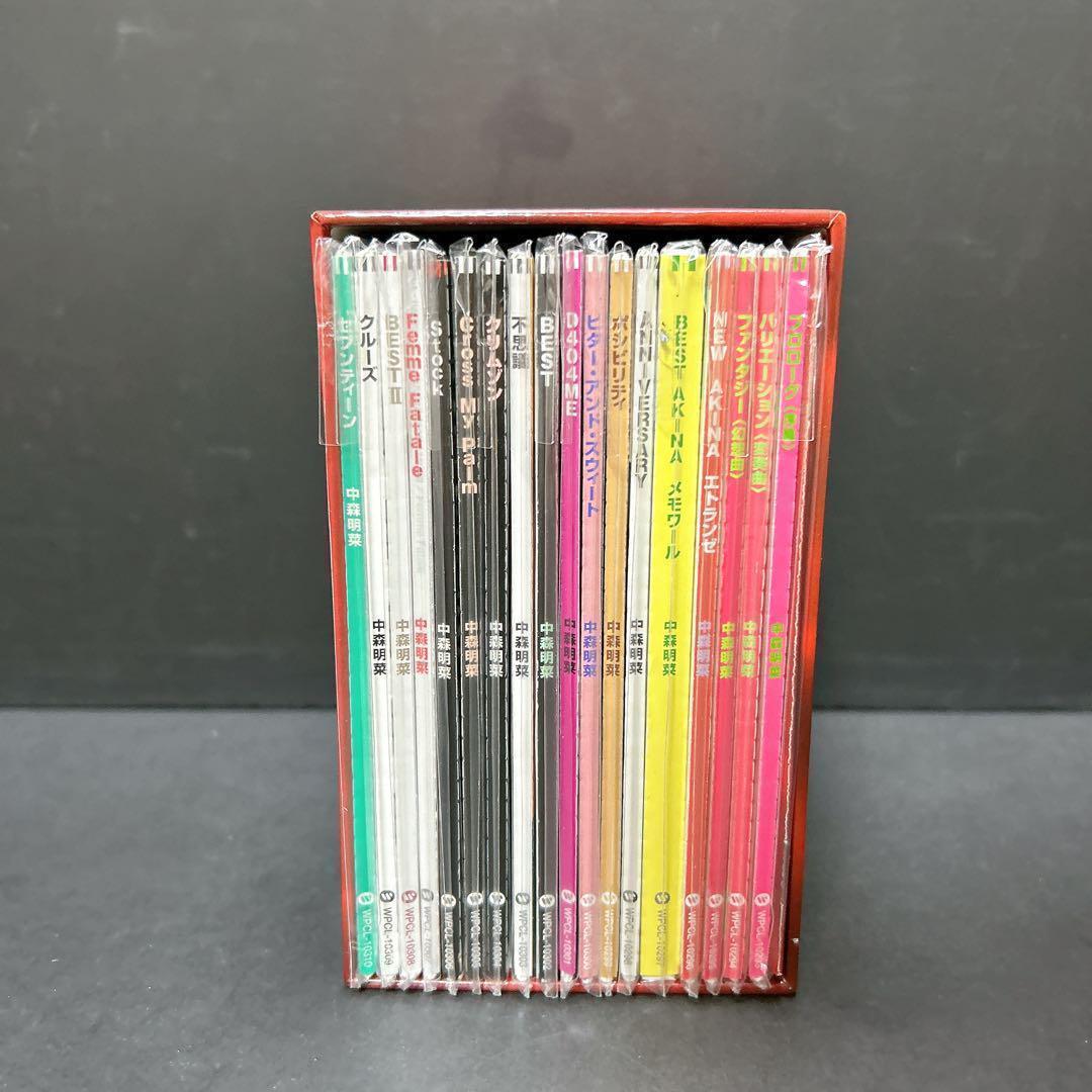 中森明菜 AKINA BOX 1982 1989 CD18枚組 完全生産限定盤