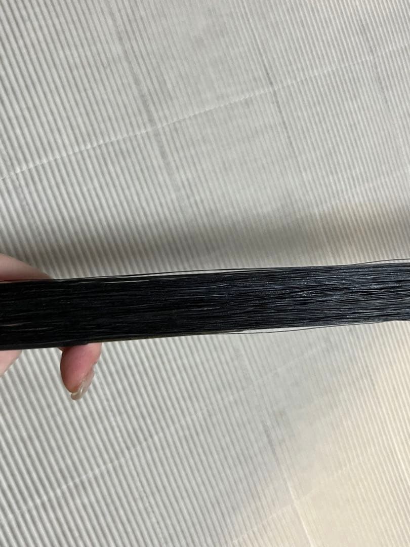 【美品】コントラバス弓 ケース付き　黒弓　カーボン