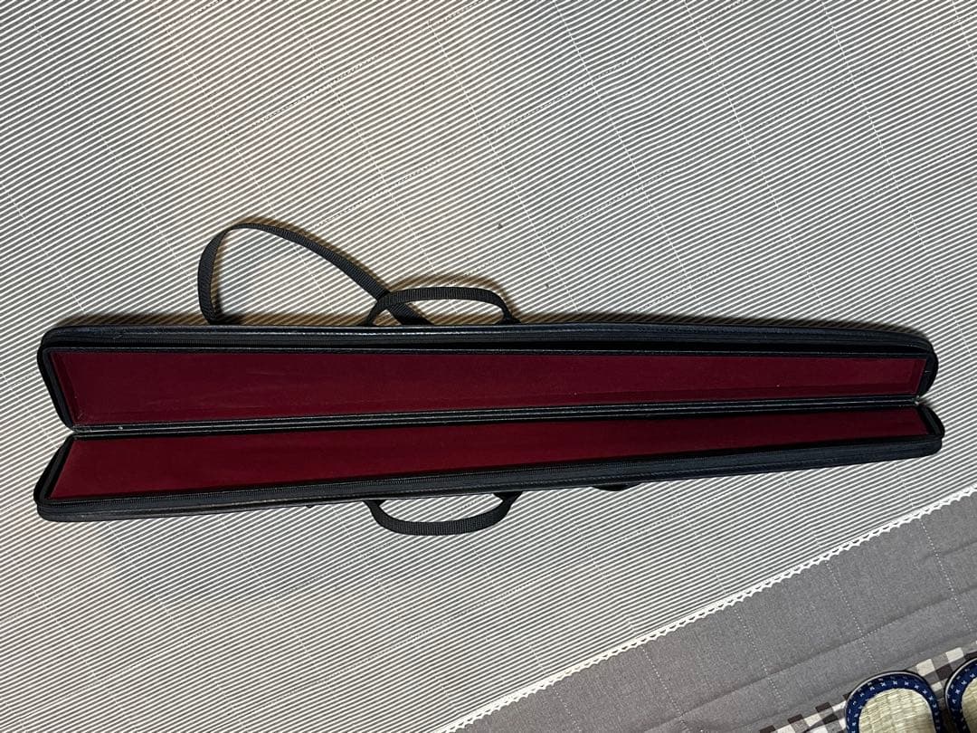 【美品】コントラバス弓 ケース付き　黒弓　カーボン