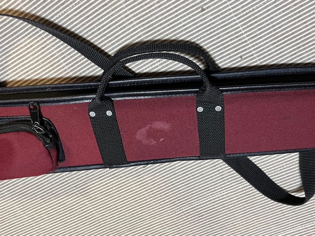 【美品】コントラバス弓 ケース付き　黒弓　カーボン