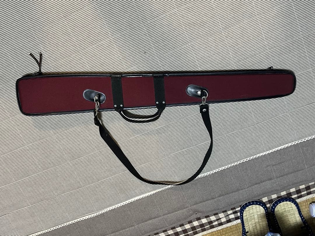 【美品】コントラバス弓 ケース付き　黒弓　カーボン