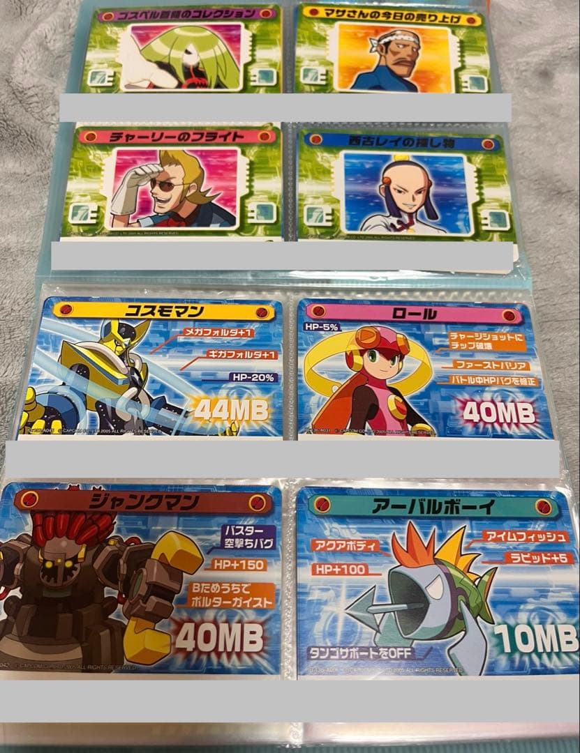 ロックマンエグゼ デバイス・バトルチップ・公式改造カードセット