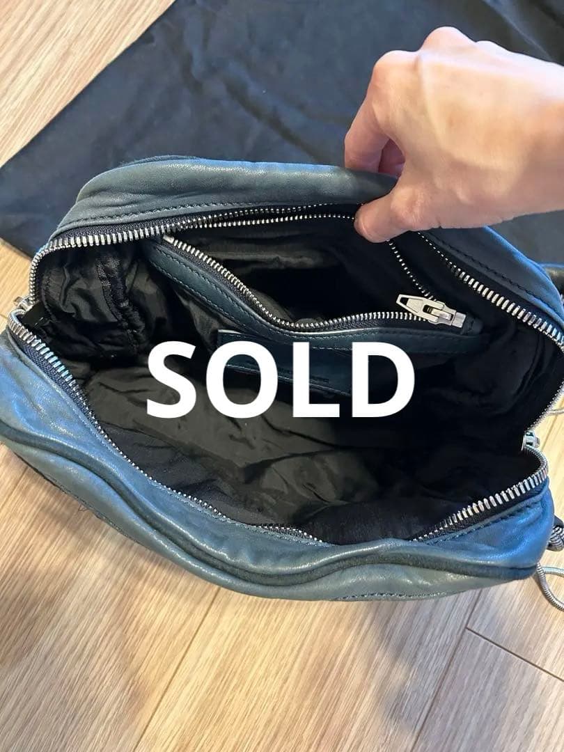 アレキサンダーワン　ブレンダ　ジップチェーンショルダーバッグ