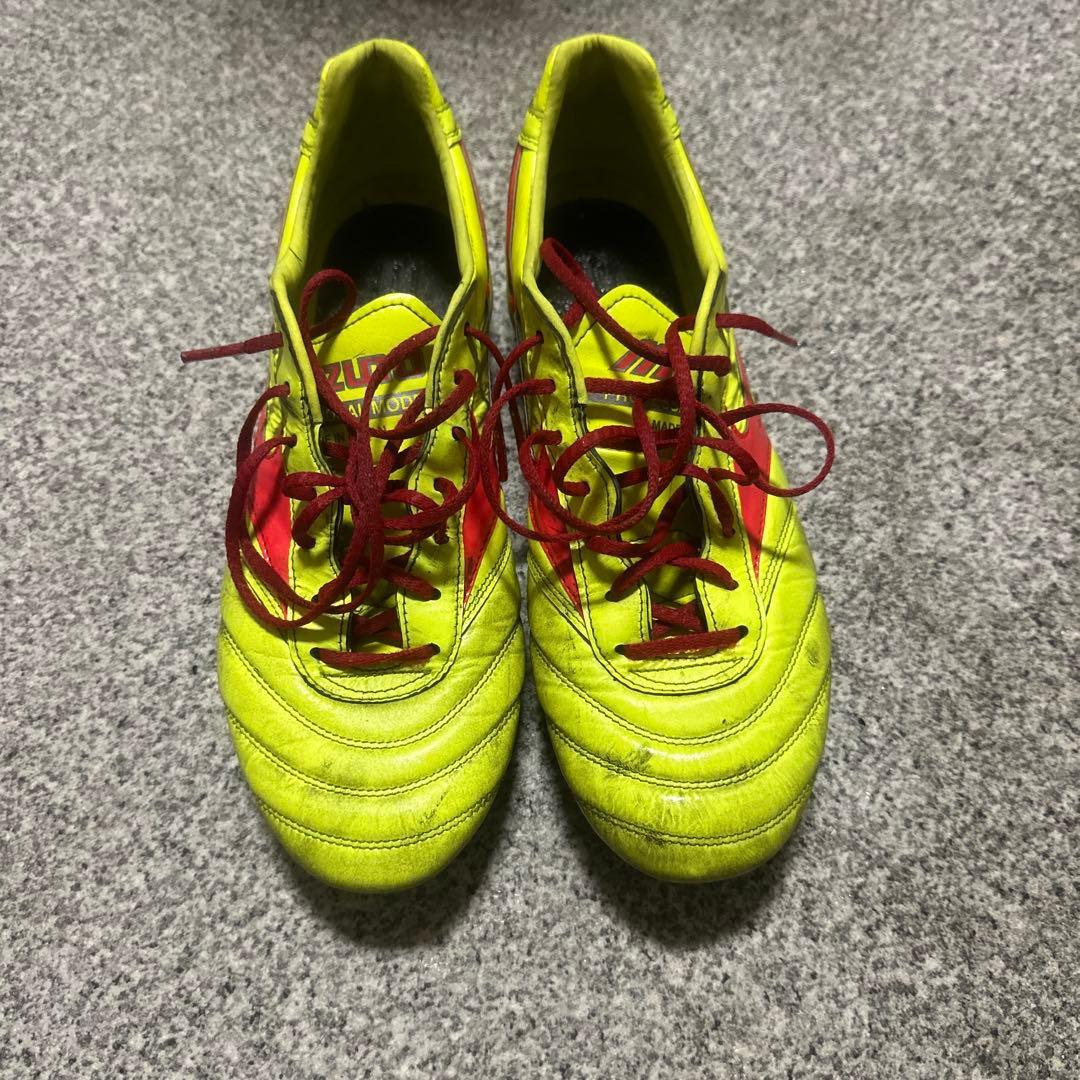 Mizuno モレリア2japan 限定色スパイク イエロー/レッド