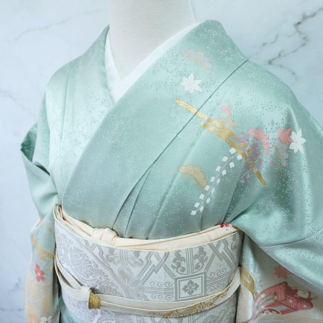 訪問着 フルセットa466七五三　入学式　お宮参り　結婚式