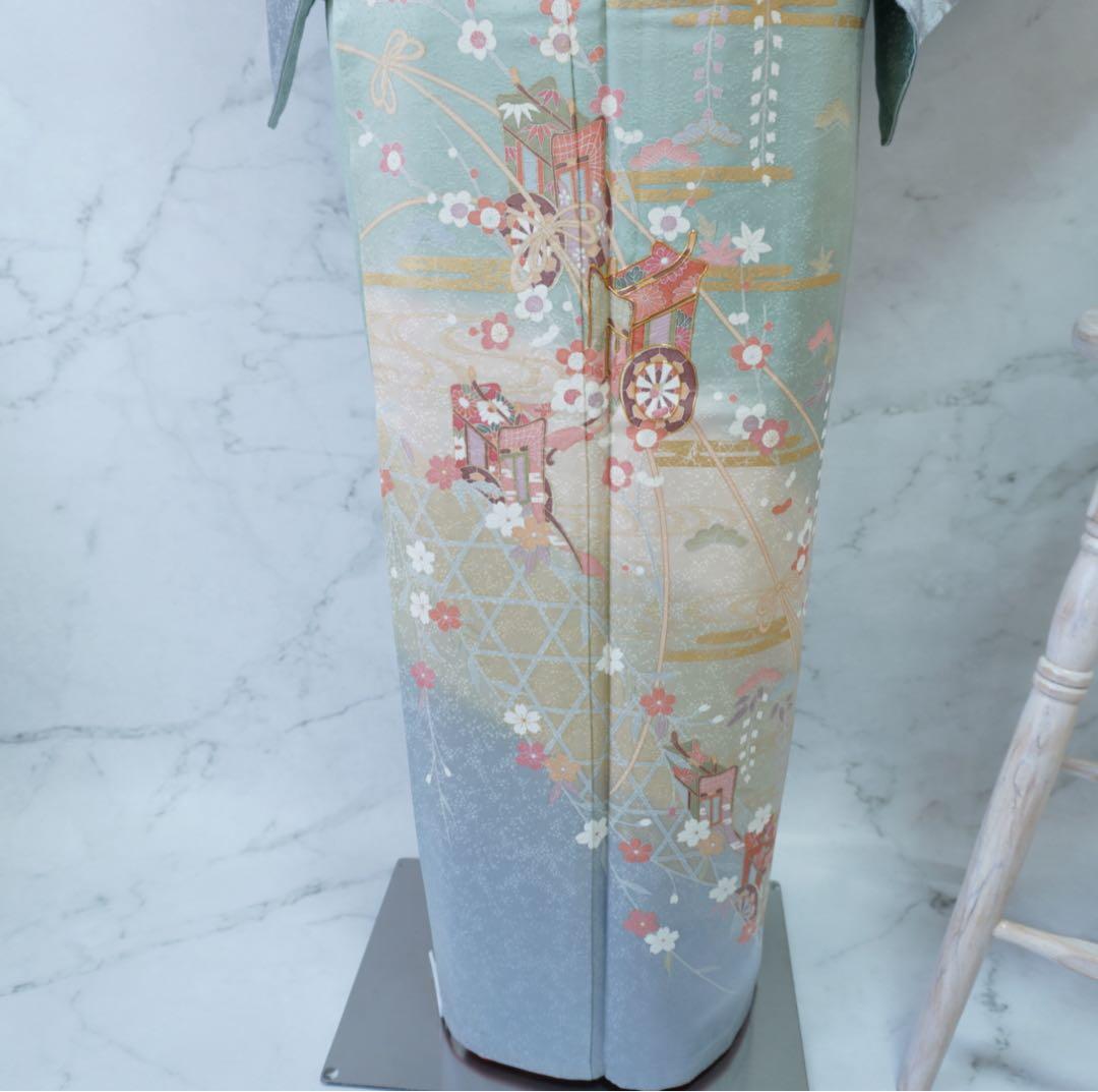 訪問着 フルセットa466七五三　入学式　お宮参り　結婚式