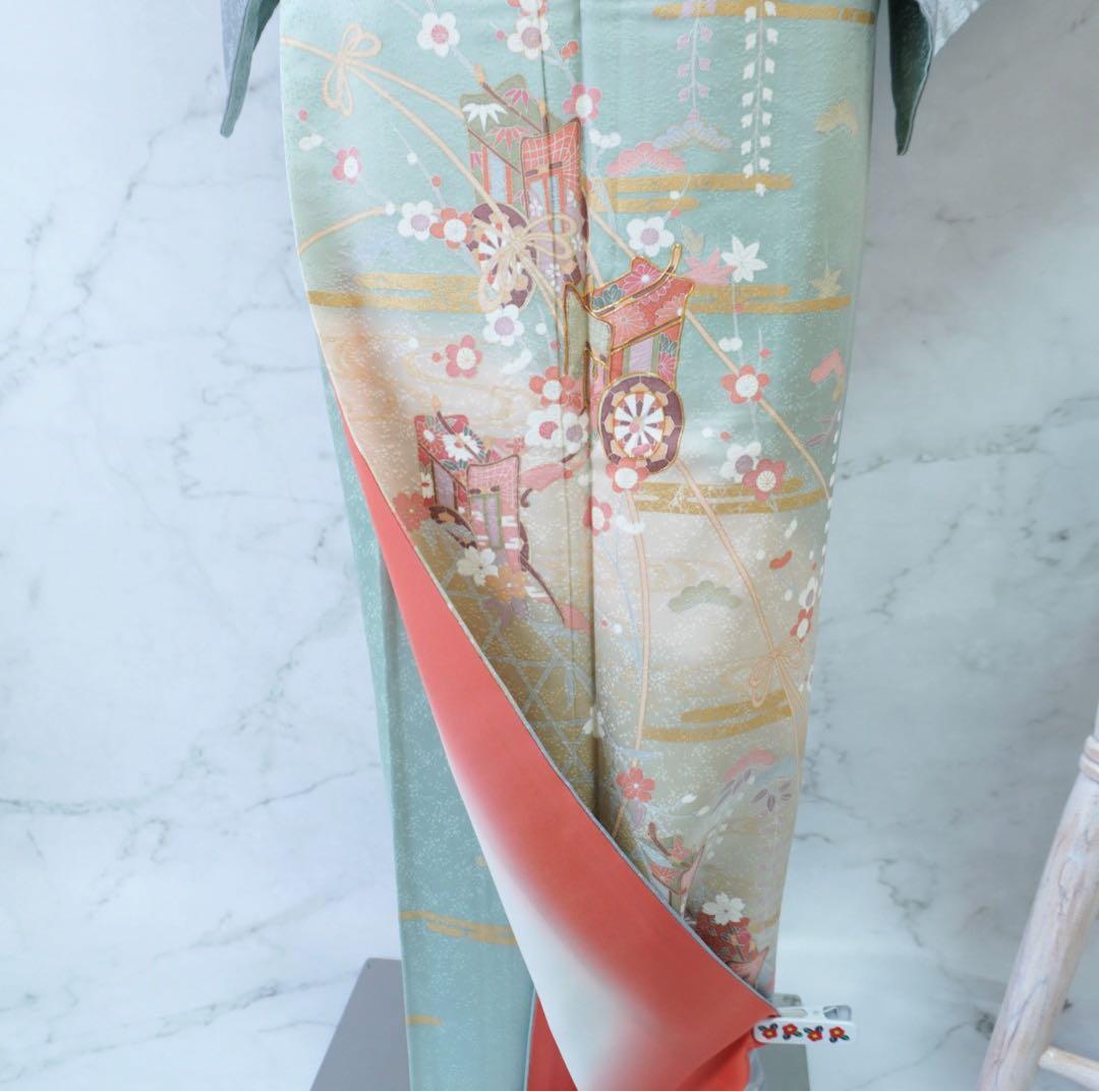 訪問着 フルセットa466七五三　入学式　お宮参り　結婚式