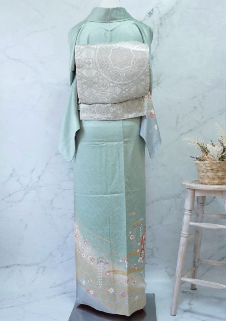 訪問着 フルセットa466七五三　入学式　お宮参り　結婚式