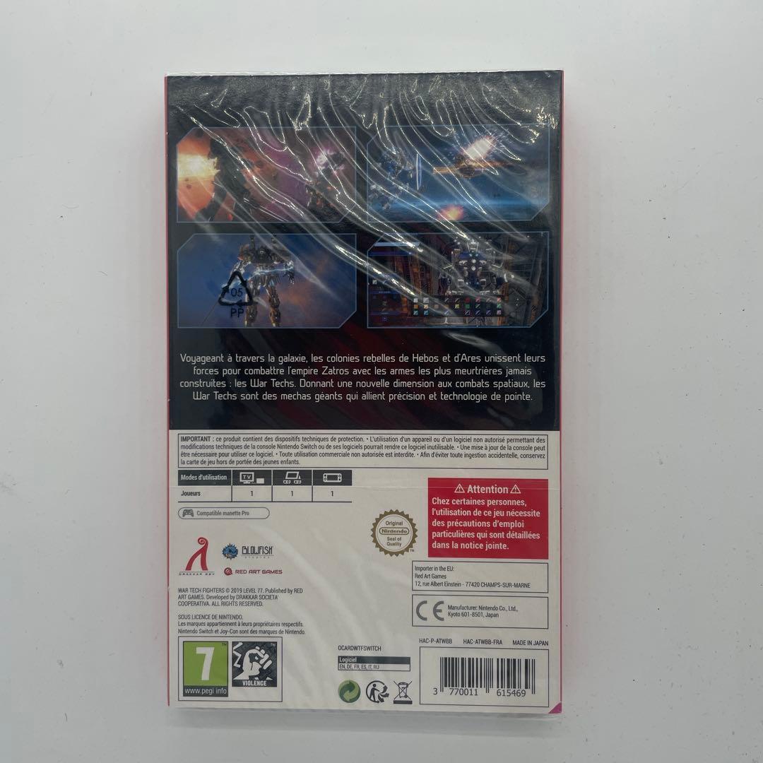 新品　WAR TECH FIGHTERS SWITCH 海外版