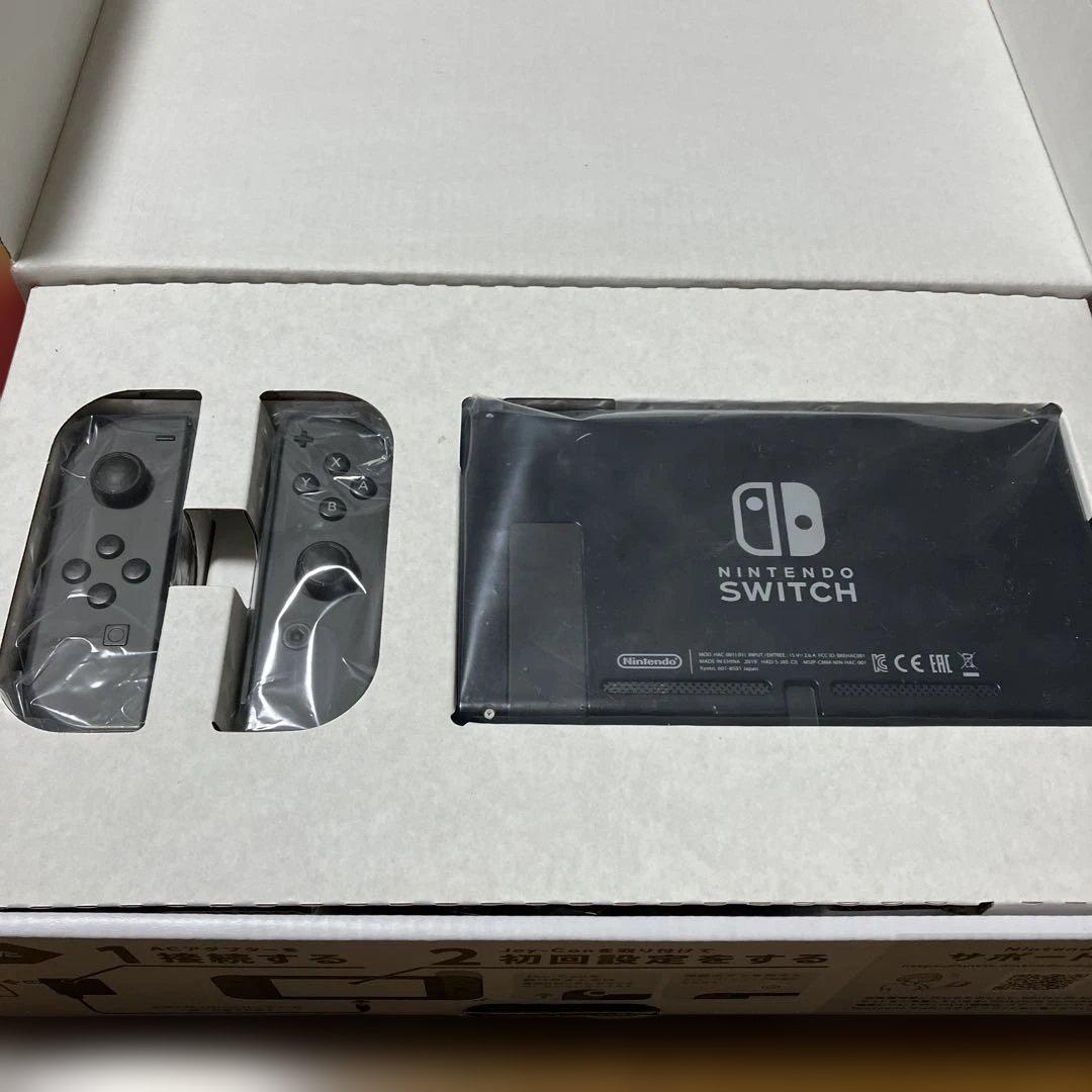 Nintendo Switch 本体 グレー　バッテリー強化版