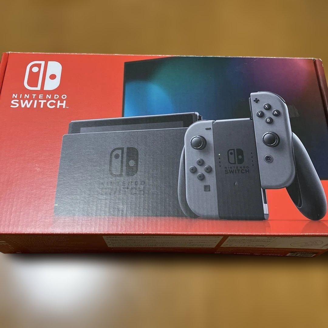 Nintendo Switch 本体 グレー　バッテリー強化版