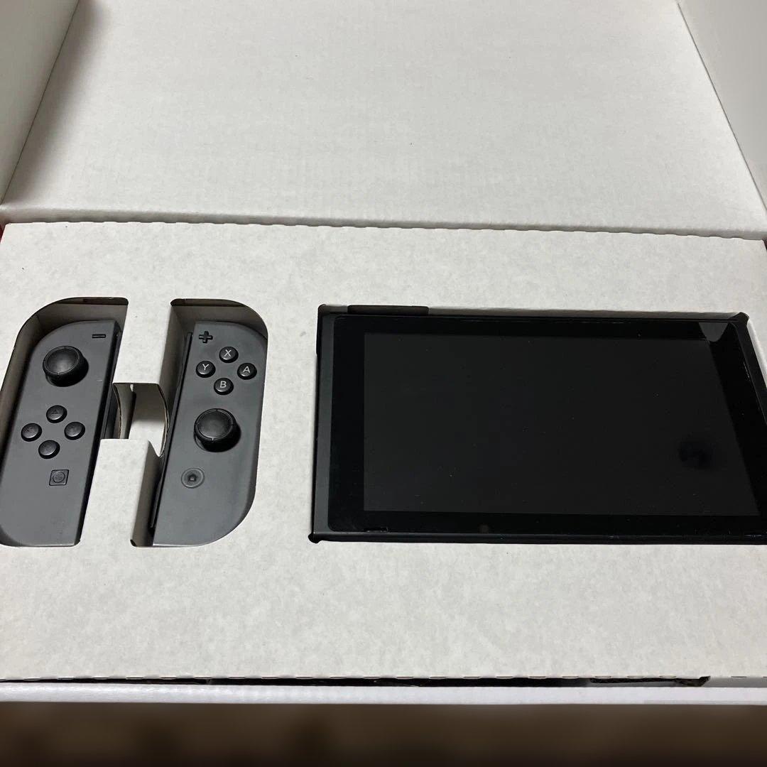 Nintendo Switch 本体 グレー　バッテリー強化版