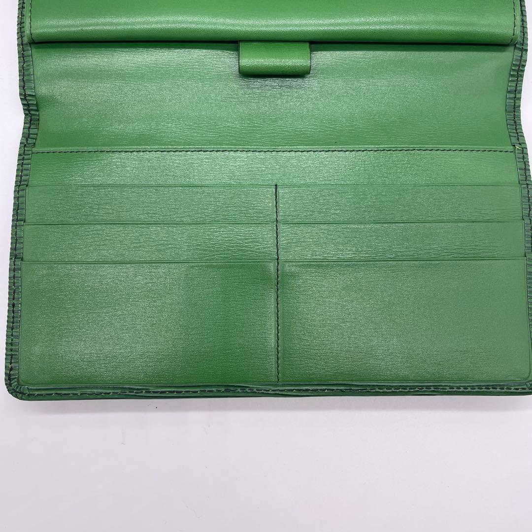 ●LOUIS VUITTON 長財布 エピ ポルトモネ•クレディ●ヴィトン 緑