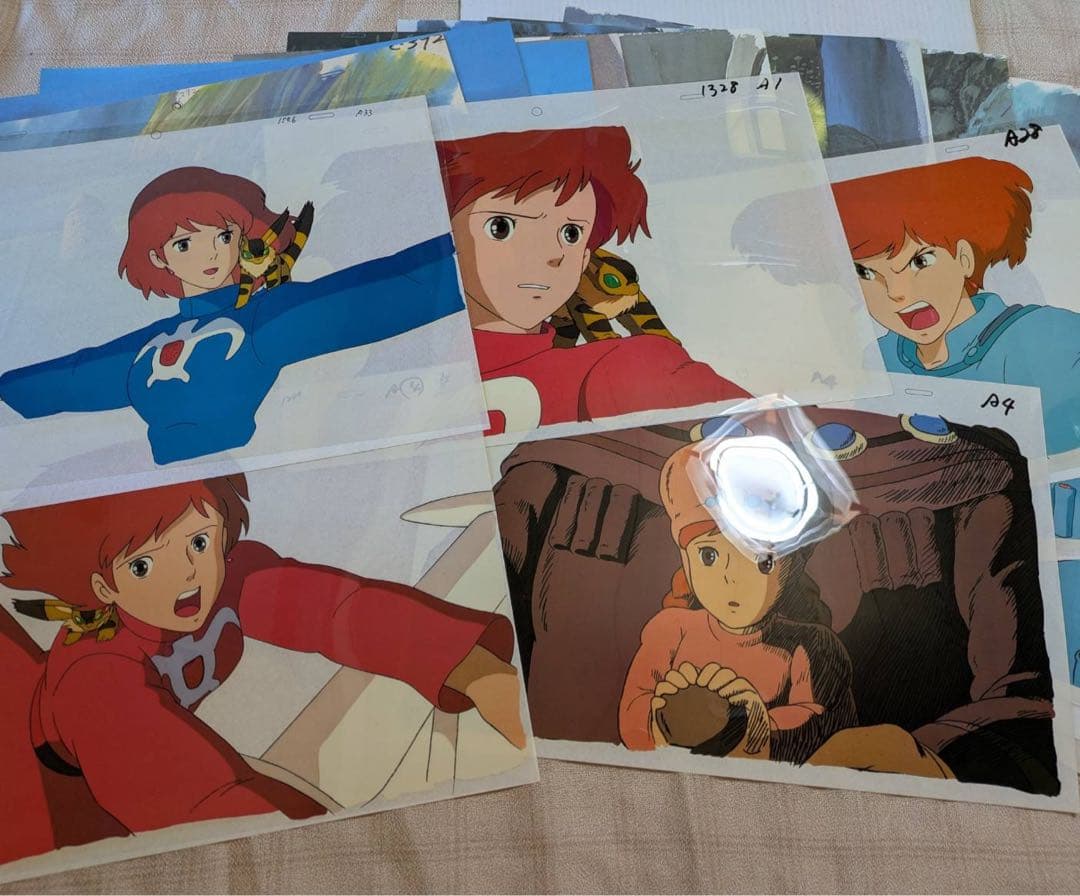 【るる様】風の谷のナウシカ複製セル画集ANIMAGEREPLICASERIES2