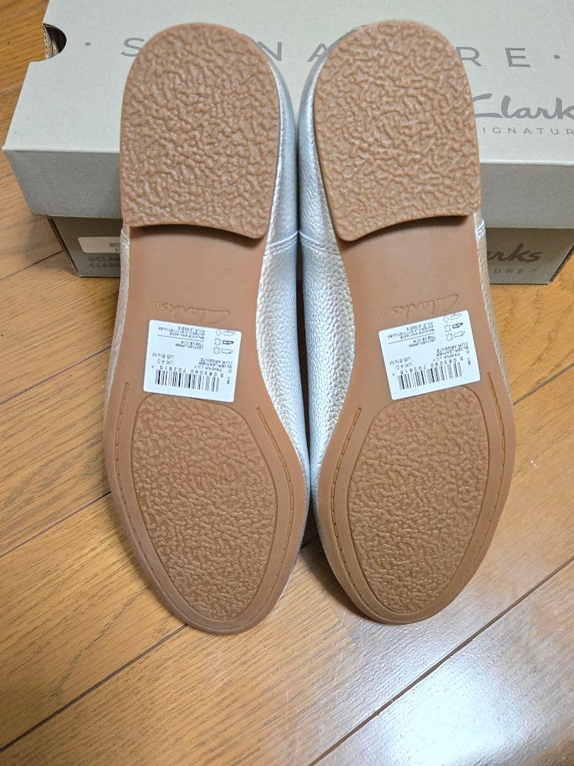 【クラークス】フォーナリリー　本革バレエシューズ