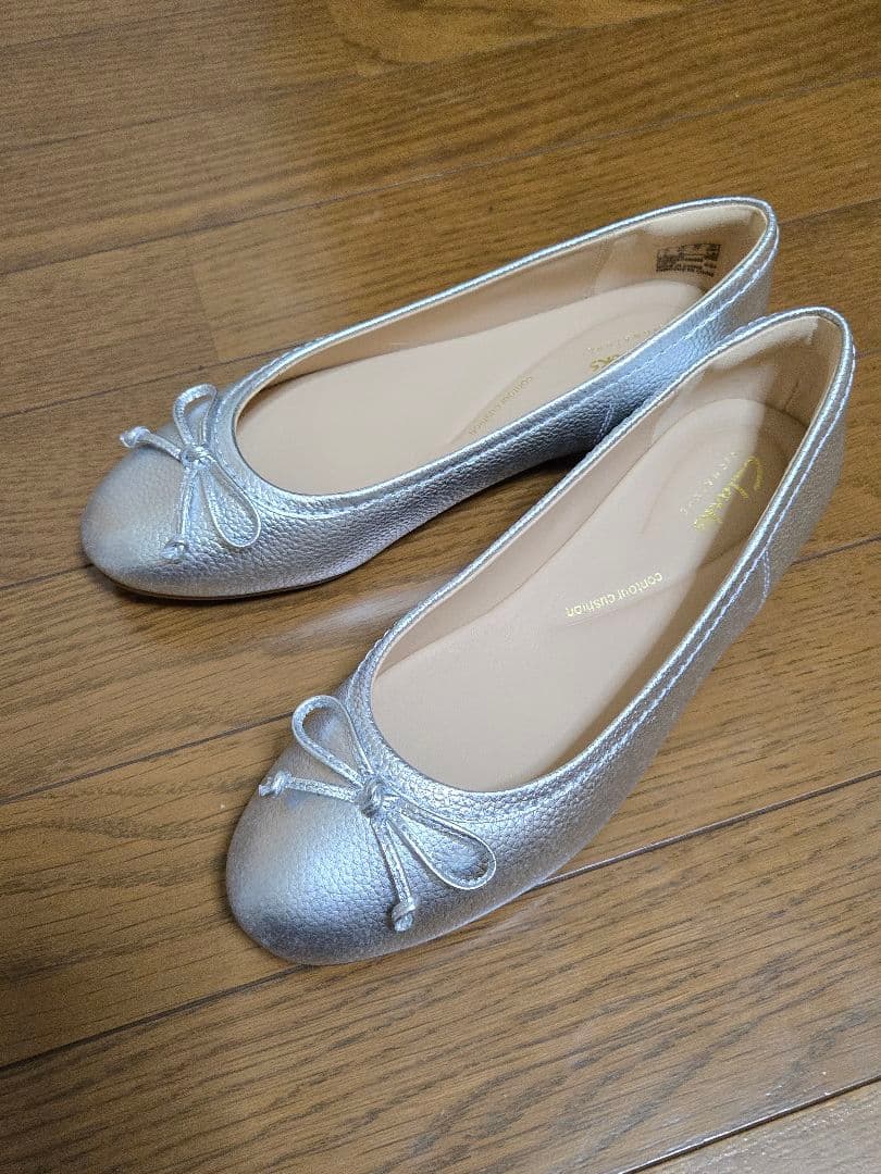 【クラークス】フォーナリリー　本革バレエシューズ