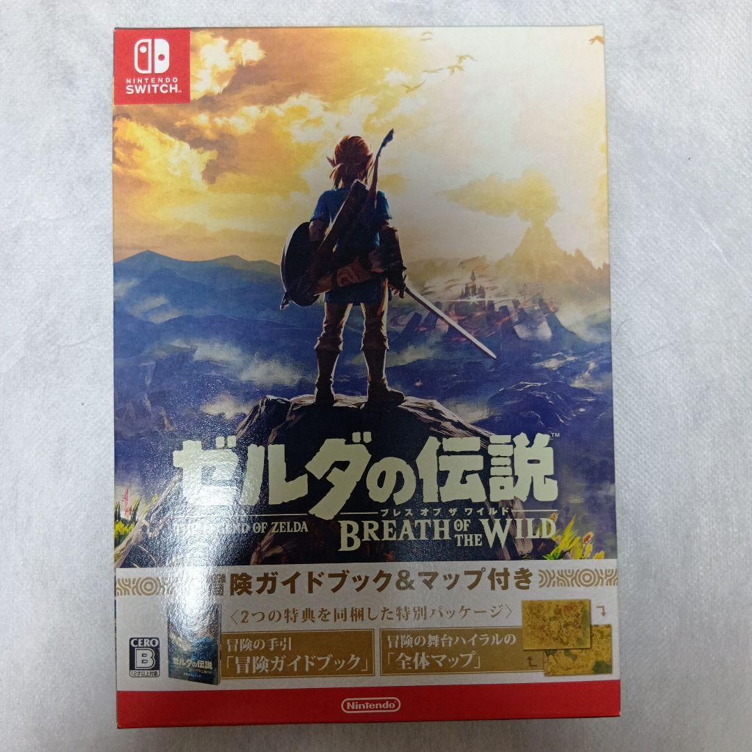 ゼルダの伝説 ブレス オブ ザ ワイルド 冒険ガイドブック＆マップ付き