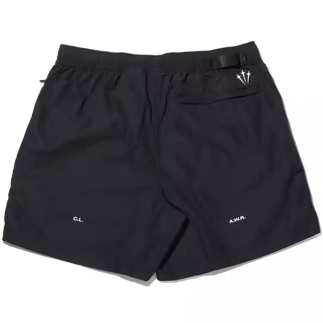 【新品】ナイキ ドレイク ノクタ ナイロン ショートパンツ ブラック Mサイズ