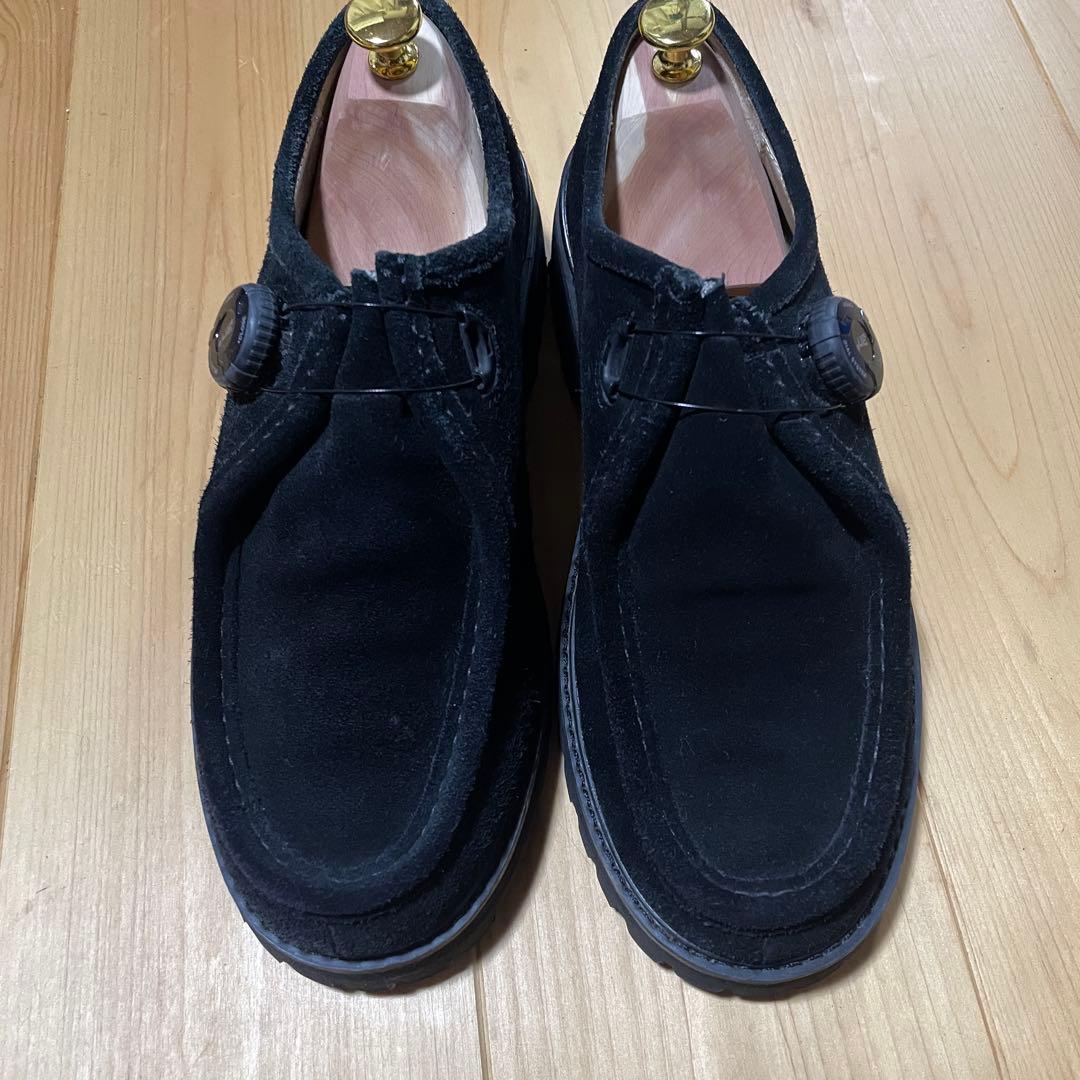 playground pg KNOCKチロリアンシューズ 43 ブラック