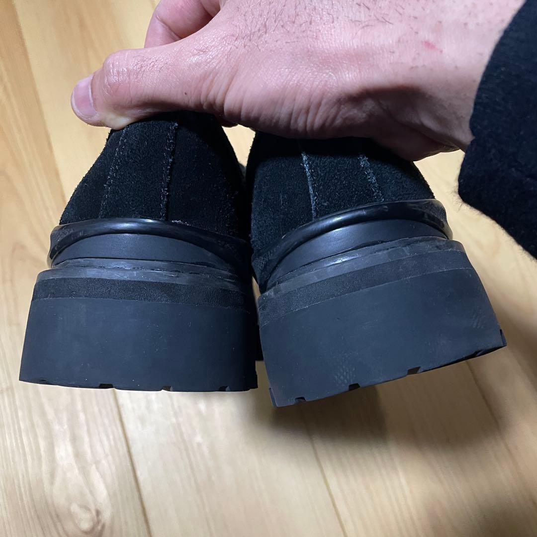 playground pg KNOCKチロリアンシューズ 43 ブラック