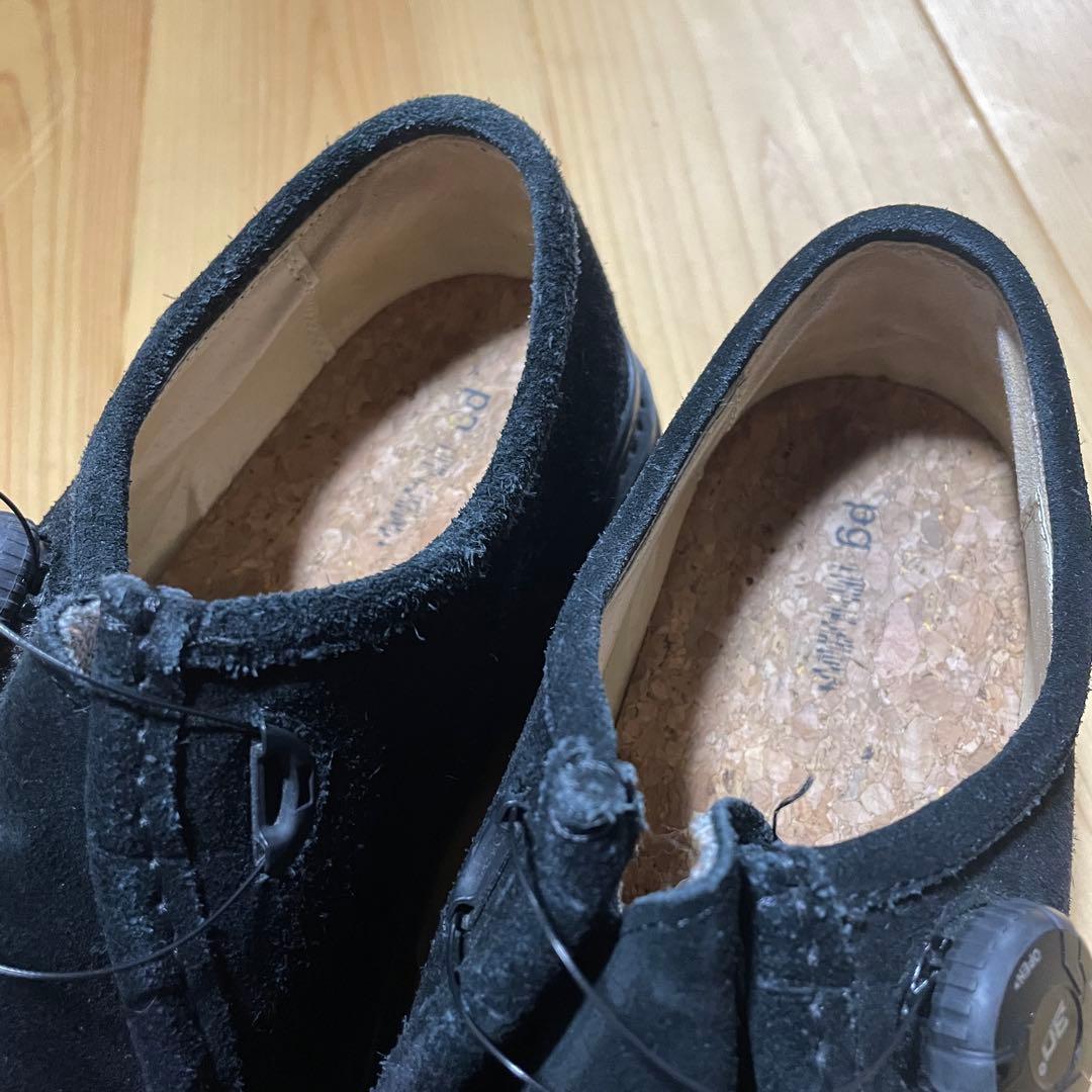 playground pg KNOCKチロリアンシューズ 43 ブラック