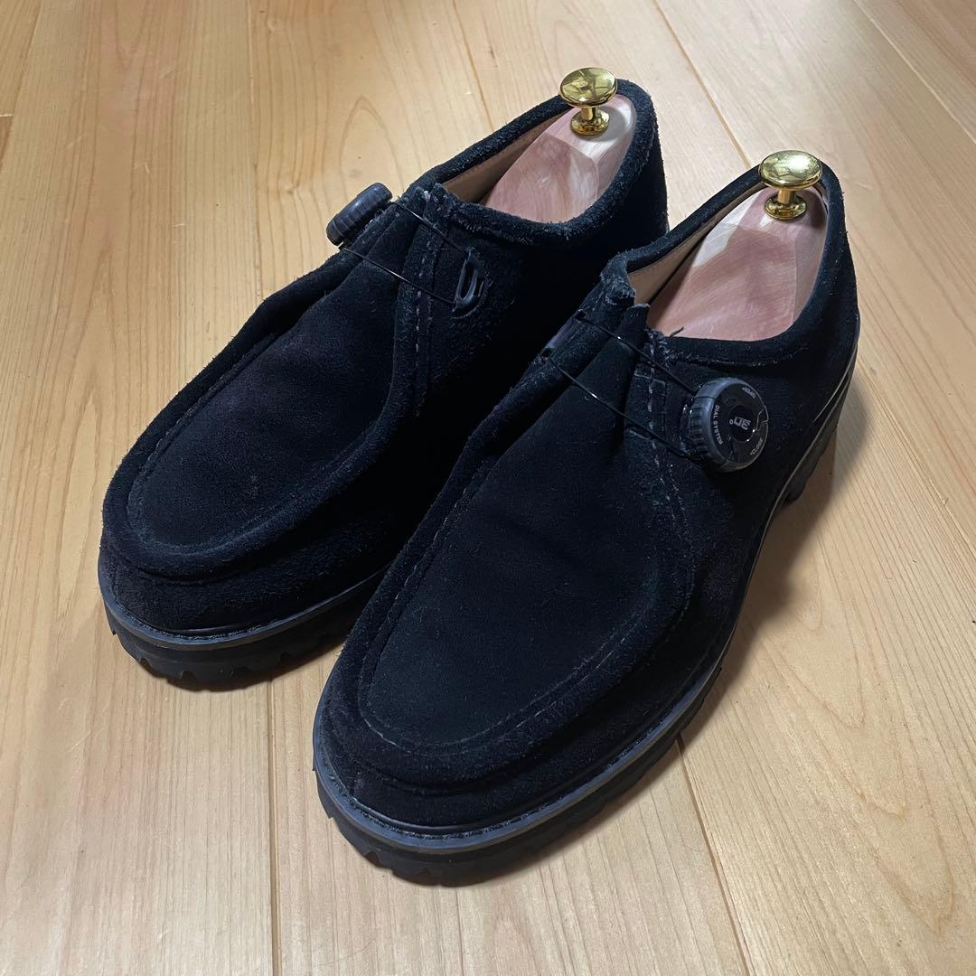 playground pg KNOCKチロリアンシューズ 43 ブラック